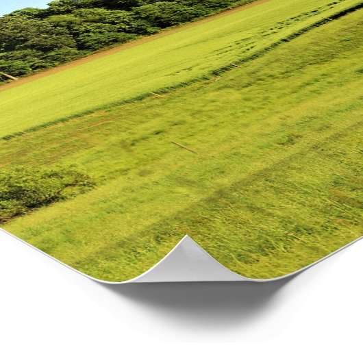 Landschapsfoto Poster (Hoek)