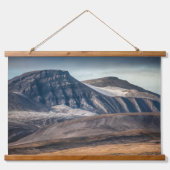 Landschapsfoto Spitsbergen Hangend Wandkleed (Voorkant)