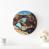 Landschapsfoto van Double Arch Desert Grote Klok (Huis)