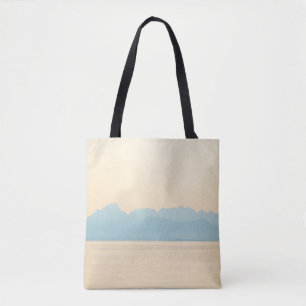 LANDSCHAPSFOTO VAN EEN MOUNTAINE EN EEN WATERLICHA DRAAGTAS