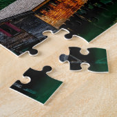 Landschapsfoto van het Italiaanse bergmeer Legpuzzel (Zijkant)