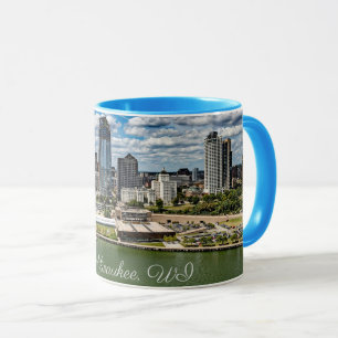 Landschapsfoto van Milwaukee, Wisconsin, Mok