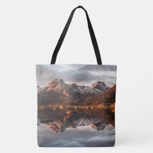 Landschapsfoto van Noorwegen Draagtas