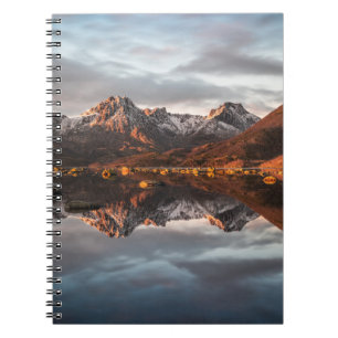 Landschapsfoto van Noorwegen Notitieboek