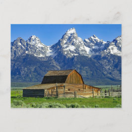 Landschapsfoto van Rustic Barn Briefkaart