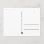 Landschapsfoto van Svalbard Briefkaart (Achterkant)