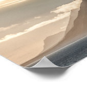 Landschapsfoto van Svalbard Poster (Hoek)