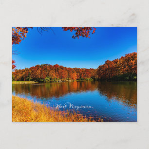 Landschapsfoto West Virginia Briefkaart