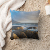 Landschapsfotografie van de kust kussen (Deken)