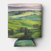 Landschapsgroen: licht geschilderde sereniteit blikjeskoeler (Voorkant)