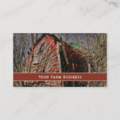  landschapshuis met roodbaars visitekaartje (Voorkant)