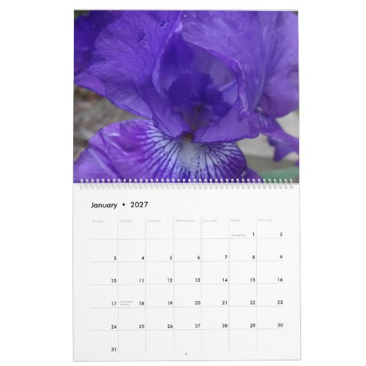 Landschapskalender 2018 kalender (Jan 2027)