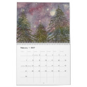 Landschapskalender 2024 kalender (Feb 2027)