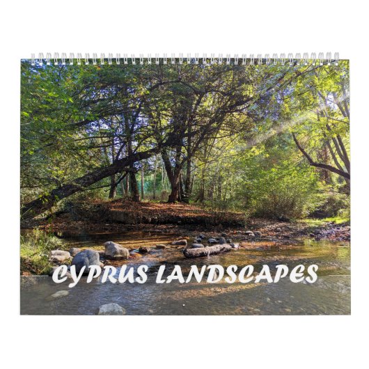 landschapskalender van Cyprus Kalender (Hoes)