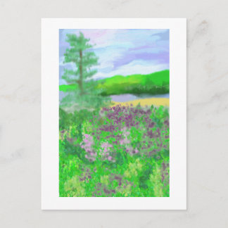 Landschapskunst bij gieterland briefkaart