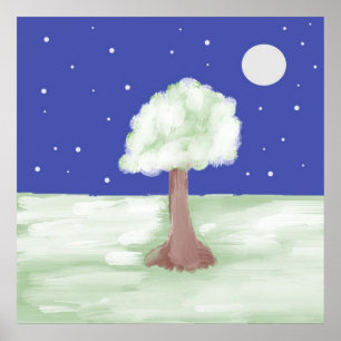 landschapskunst poster