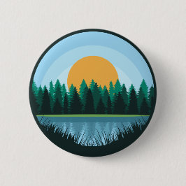 Landschapsmeer Button