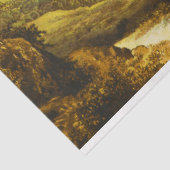 Landschapsmeer Tissuepapier (Detail)