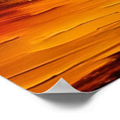 Landschapsolie Schilderen - Minimalistisch Poster (Hoek)