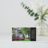Landschapsontwerp Visitekaartje (Staand voorkant)
