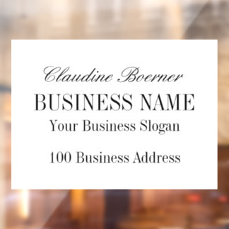 Landschapsraamsticker voor bedrijf en thuis raamsticker