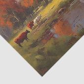 Landschapsschoonheid Tissuepapier (Detail)