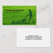 landschapsspecialist | grasmaaier visitekaartje (Voorkant / Achterkant)