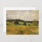 Landschapsstudie Briefkaart (Voorkant / Achterkant)