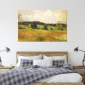 Landschapsstudie Canvas Afdruk (Insitu (Slaapkamer))