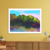 Landschapsverf Canvas Afdruk (Insitu (Woonkamer))