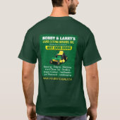 Landschapsverzorging grassnijdende Sjabloon T-shirt (Achterkant)