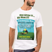Landschapsverzorging T-shirt (Voorkant)