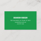 Landschapsverzorging Visitekaartje (Achterkant)