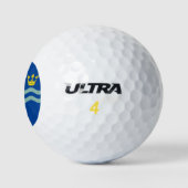 Landschapsvlag Cambridgeshire Golfballen (Logo)