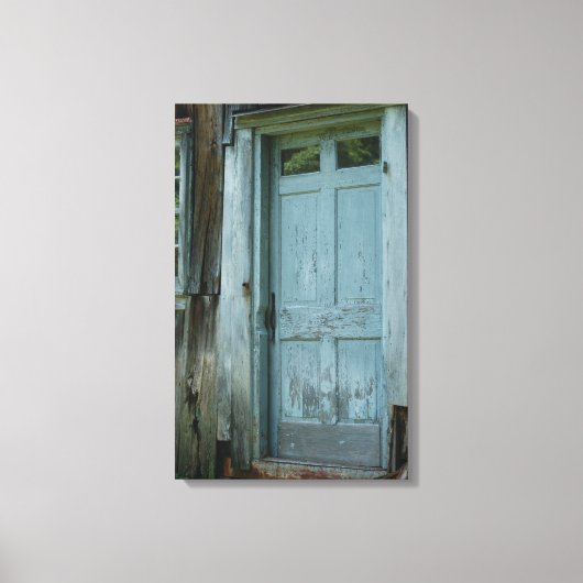 Landschotdeur Canvas Afdruk (Voorkant)