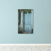 Landschotdeur Canvas Afdruk (Insitu (Houten vloer))