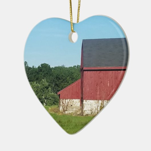 Landschuur Keramisch Ornament (Links)