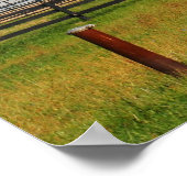 Landschuur Poster (Hoek)