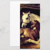 Landseer Horses Card (Voorkant / Achterkant)