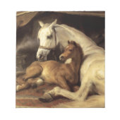 Landseer Horses Notitieblok (Voorkant)