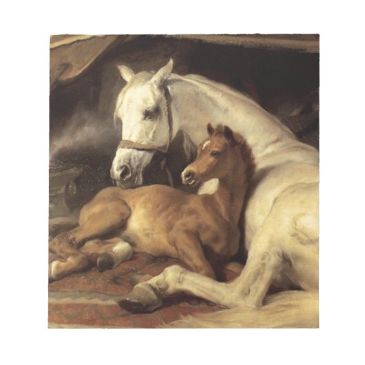 Landseer Horses Notitieblok (Voorkant)