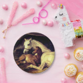 Landseer Horses Papieren Bordje (Feest)