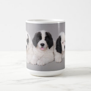 Landseer puppy koffiemok