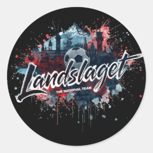 Landslaget - de bijnaam van de Noorse Ronde Sticker