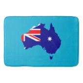 Landvlag Australië Badmat (Voorkant)