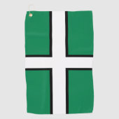 Landvlag Devon Golfhanddoek (Voorkant)