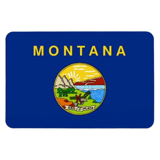Landvlag Montana Magneet (Horizontaal)