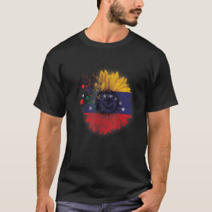 Landvlag Venezuela Venezolaanse vlag - Zonnebloem T-shirt
