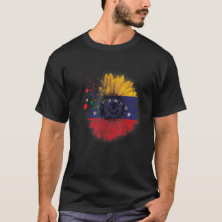 Landvlag Venezuela Venezolaanse vlag - Zonnebloem T-shirt