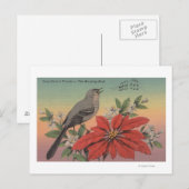Landvogel van FloridaMocking BirdFlorida Briefkaart (Voorkant / Achterkant)